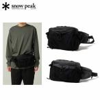 スノーピーク ALK Waist Bag ウエストバッグ メンズ レディース 男女兼用 ショルダー アウトドア レジャー フェス 散歩 AC-25AU011 snow peak 2025秋冬