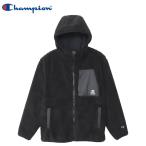 チャンピオン フーデッドジップジャケット メンズ フリースジャケット アウター ボア 防風 保温 ストレッチ アウトドア スポーツ C3-YS606 Champion