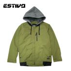 旧モデル店頭展示品 エスティボ スノーボードジャケット メンズ EVM1912 MS(モス)  EV-FORCE JKT ESTIVO