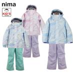  колено ma одежда для лыжников верх и низ в комплекте Kids лыжи сноуборд снежные игры зимний костюм ребенок .. ребенок девочка JR-1452 nima 2023-24