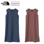ザ・ノース・フェイス オーニングワンピース レディース UV Vネック ロング ノースリーブ ワッフル アウトドア キャンプ NTW12563 THE NORTH FACE 2025春夏