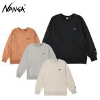 ショッピングエコ ナンガ エコハイブリッドミニボックスロゴエンブロイダリースウェットシャツ ユニセックス 長袖 トレーナー カジュアル アウトドア NW2441-1F013 NANGA 2025秋冬