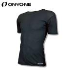  Onyone мужской breath Tec PP Short рукав мужской внутренний рубашка нижний одежда спорт движение эластичный dry OKJ95519 черный ONYONE