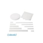 光 KA-1031 アクリル長方形 100×30×2mm 白 【5個入】 KA1031