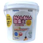 直送 代引不可・他メーカー同梱不可 フジワラ化学 4943068419239 簡単安心珪藻土 10kg クリーム