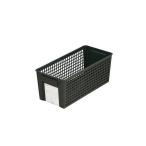 あさってつく対応 直送 代引不可・他メーカー同梱不可 イノマタ化学 4905596467076 トリムバスケット スリム ブラック #4670