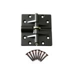 ハイロジック 4960983722428 KZ-242 折戸蝶番 150度開 茶