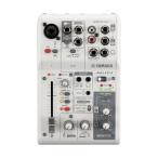 YAMAHA ヤマハ AG03MK2 3チャンネル ライブストリーミングミキサー ホワイト AG03MK2 W