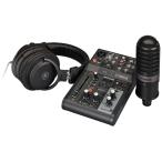 YAMAHA AG03MK2 LSPK Live Streaming Pack / AG03MK2 ミキサー / YCM01 / YH-MT1 オールインワン ライブストリーミングパック ブラック