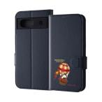 Google Pixel 8a ケース 手帳型レザーケース シンプル マグネット 猫のダヤン ダヤン_気球