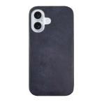 ABBI SIGNATURE アビー シグネチャ iPhone 16 MARGOT イタリアンレザー MagSafe対応 バックカバー 本革 ネイビー ABS27338i16 ネコポス不可