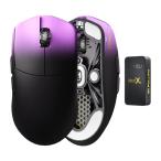 LAMZU Maya X 8Kレシーバー付属 ワイヤレスゲーミングマウス Purple Shadow ラムズ