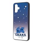 Galaxy A25 5G ケース ディズニー スティッチ maru バンパー ハイブリッドケース スティッチ_おやすみ