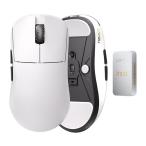LAMZU INCA 8Kレシーバー付属 ワイヤレスゲーミングマウス White ラムズ ネコポス不可