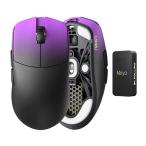 LAMZU Maya Champion Edition 8Kレシーバー付属 ワイヤレスゲーミングマウス Purple Shadow