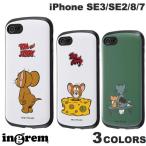 ingrem iPhone SE 第3世代 / SE 第2世代 / 8 / 7 トムとジェリー 耐衝撃ケース MiA イングレム ネコポス送料無料