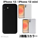 MYNUS iPhone 12 mini / iPhone 12 CASE ミニマルデザイン  マイナス ネコポス送料無料