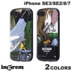ingrem iPhone SE 第3世代 / SE 第2世代 / 8 / 7 ムーミン 耐衝撃ケース MiA OUTDOORS イングレム ネコポス送料無料