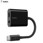 ショッピングキットカット BELKIN ベルキン iPad Pro 対応 USB Type-C to 3.5mm Audio + Charge オーディオ + 充電 アダプタ PD / QC対応 NPA004btBK ネコポス送料無料