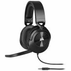 Corsair コルセア HS55 STEREO 3.5mm 有線 ゲーミングヘッドセット Carbon CA-9011260-AP