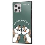 ingrem イングレム iPhone 12 / 12 Pro ディズニーキャラクター 耐衝撃ハイブリッドケース KAKU  チップ&デール アップ ネコポス送料無料