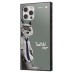ショッピングiPhone4 ingrem イングレム iPhone 12 / 12 Pro ディズニーキャラクター 耐衝撃ハイブリッドケース KAKU  ニック カーキ