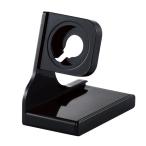 エレコム ELECOM Apple Watch用スリムスタンド 縦置きタイプ ケーブル装着可 ブラック AW-DSCHPBK
