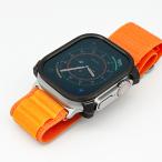 GILD design ギルドデザイン Apple Watch 49mm Ultra 2 / Ultra ジュラルミン削り出し ソリッドバンパー ブラック GW-515 ネコポス送料無料