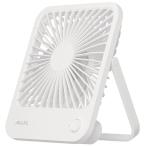 JISULIFE ジスライフ Ultra-thin Table Fan Life1 2000 JL-FA26AWH ポータブル扇風機 ホワイト ネコポス不可