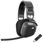 Corsair コルセア HS80 MAX Wireless Bluetooth / 2.4GHz ワイヤレス ゲーミングヘッドセット スチールグレイ CA-9011295-AP