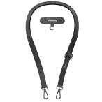 SwitchEasy スイッチイージー Easy Strap 20mm スマホショルダーストラップ Dark Black SE_SPASRNYE4_BK