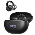 HAYLOU ハイロー Airfree イヤーカフ型ワイヤレスイヤホン Bluetooth 5.4 ブラック HL-AFBK