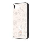 ショッピングキットカット ingrem イングレム iPhone 16e ミッフィー maru 衝撃吸収 バンパー ハイブリッドケース フラワー IQ-BP50K4TB/MF49