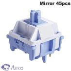 Akko アッコ Mirror スイッチ 押下圧37gf リニア 5ピン 45個