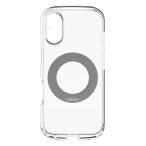 ショッピングキットカット Simplism iPhone 17  LIGHT SHIELD Solid MagStand  MagSafe対応 リングスタンド付きハイブリッドクリアケース シルバーリングスタンド