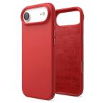 elago エラゴ iPhone Air MAGNETIC SILICONE CASE マグネット搭載シリコンケース Red EL_IQACSSCS5_RD ネコポス送料無料