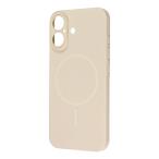 iPhone 17 ケース ハードケース スリムフィット 0.6mm +マグネット充電対応 ベージュ Ray Out レイアウト