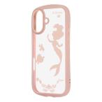 iPhone 17 ケース ディズニー Puffull 衝撃吸収 バンパー ハイブリッドケース アリエル Ray Out レイアウト