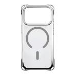 ショッピングiPhone4 SUNCREST サンクレスト iPhone 17 Pro 4ホールケース MagSafe対応 メタリックシルバー i39RiJS04