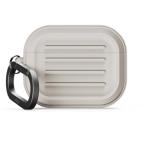 ショッピングシリコンケース elago AirPods Pro 3 ケース シリコン ARMOR HANG CASE カラビナ付き Stone ネコポス不可
