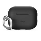 elago AirPods Pro 3 ケース シリコン SILICONE HANG CASE カラビナ付き Black ネコポス不可