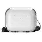 elago AirPods Pro 3 ケース CLEAR STRAP CASE ストラップ付き TPU Transparent ネコポス送料無料