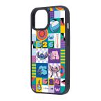 ディズニー スティッチ iPhone 15 / 14 / 13 ケース maru ハイブリッド スティッチとエンジェル_総柄 ネコポス送料無料