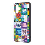 ディズニー スティッチ Galaxy A25 5G ケース maru ハイブリッドケース スティッチとエンジェル_総柄 ネコポス送料無料