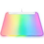 ショッピングイルミネーション Razer Firefly V2 Pro マルチライティング Razer Chroma RGB 対応フルイルミネーション式 ゲーミングマウスパッド White Edition ネコポス不可