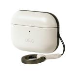 alto アルト AirPods Pro 3 Leather Case Portable カラビナ付き本革ケース Frost White AT_A3PCSCLLC_FW