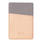 alto アルト Leather Magnetic Wallet Case MagSafe対応 カードホルダー Cement/Nude AT_MGOCPCLWC_CN
