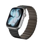 MagEasy マグイージー Apple Watch 49 / 46 / 45 / 44mm SKIN DUO アップルウォッチ用バンド Black/Fossil ME_WA4BDSCSD_BF