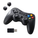  Elecom ELECOM игра накладка беспроводной * проводной XInput DirectInput PS серия размещение FPS Special . specification заряжающийся 13 кнопка черный JC-GP50SVBK