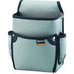 バックパック・ツールバッグ 工具差し・腰袋 ＴＲＵＳＣＯ　腰袋二段　グレー　  (TC-11GY)